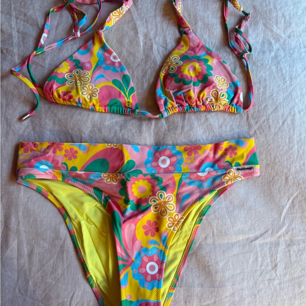 Colorful Floral Bikini Set